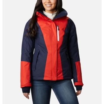 Columbia Last Tracks Insulated, Chamarras Naranjas Azul Marino Para Mujer | 245710-BLQ